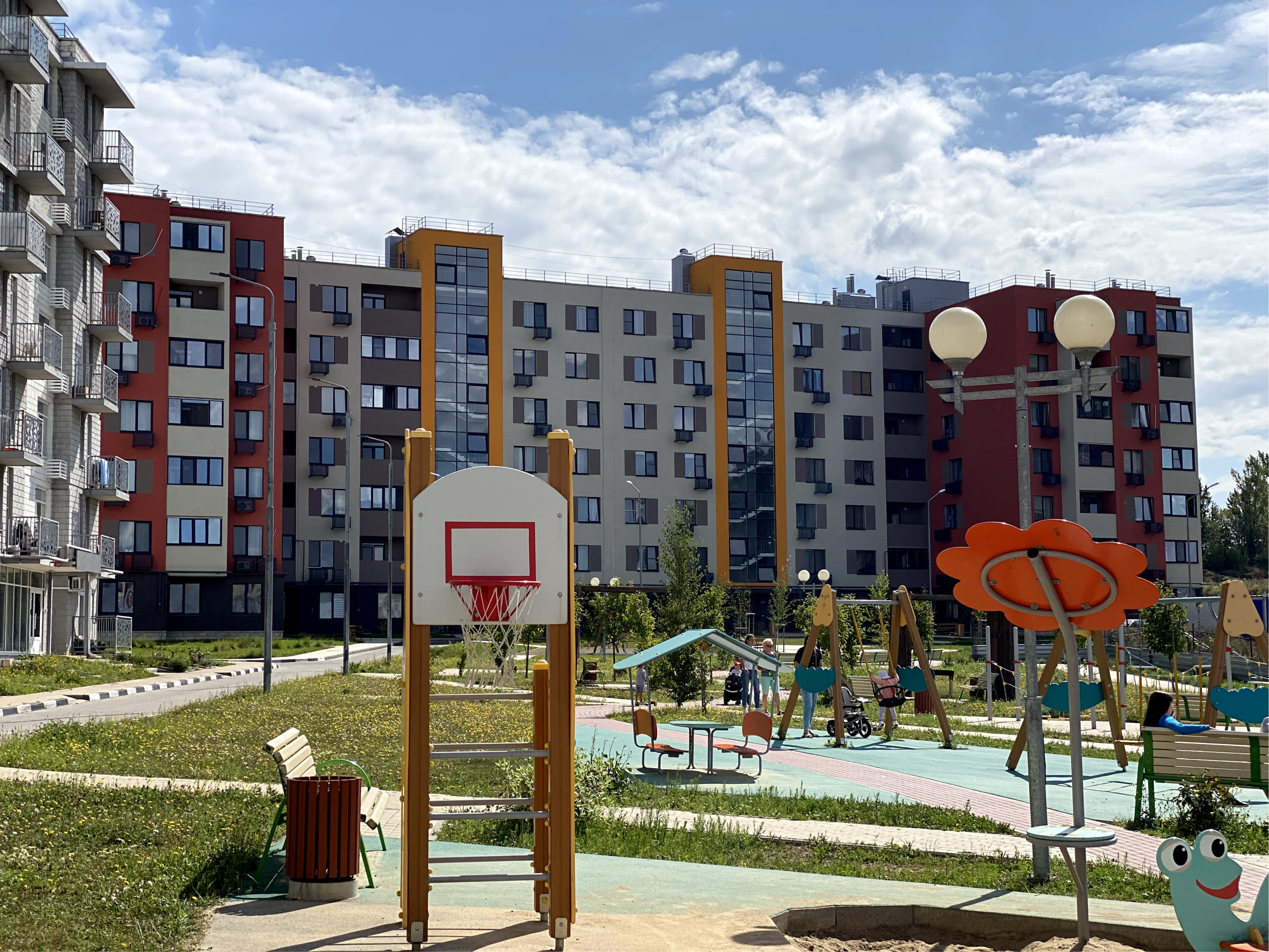 Детские эко-площадки, спортивные и прогулочные локации